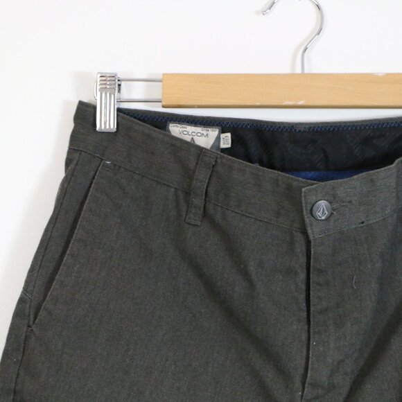 *Volcom VMonty Stretch Shorts Men's In Many Colors and Sizes And 11" Inseam - Picture 3 of 8
